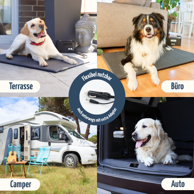 Temperierbare Hundematte All Season